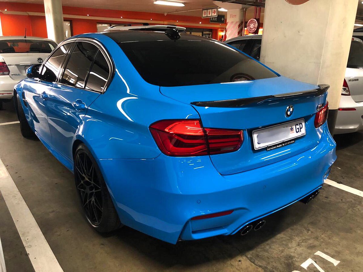 #TwinTurboTuesday with this Mexico Blue M3 Competition spotted recently 😎

#ExoticSpotSA #Zero2Turbo #SouthAfrica #BMW #Individual #MexicoBlue #M3Competition
