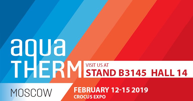 With more than 27,000 visitors, over 800 exhibitors and representation of almost 40 countries, Van de Lande can not be missed at the 23rd edition of Aquatherm!

You are most welcome at our stand, we can be found in hall 14, stand number B3145. bit.ly/SiQk4q