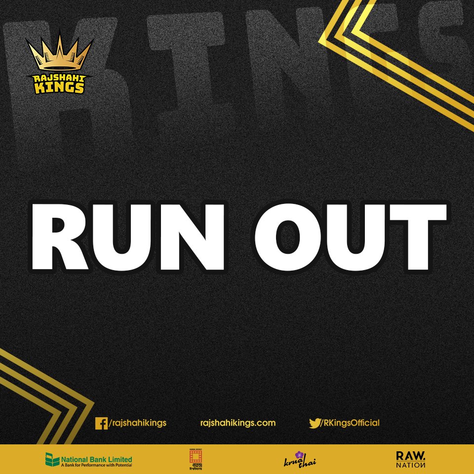 RKingsOfficial's tweet photo. Another wicket !! A great direct hit from Mominul. We are now top of the game. Let's hope for the best
#RKvKHT
#BPL2019
#KingsOnTheMove
#টেনশানলিয়েন্না https://t.co/rGvd4cPE85