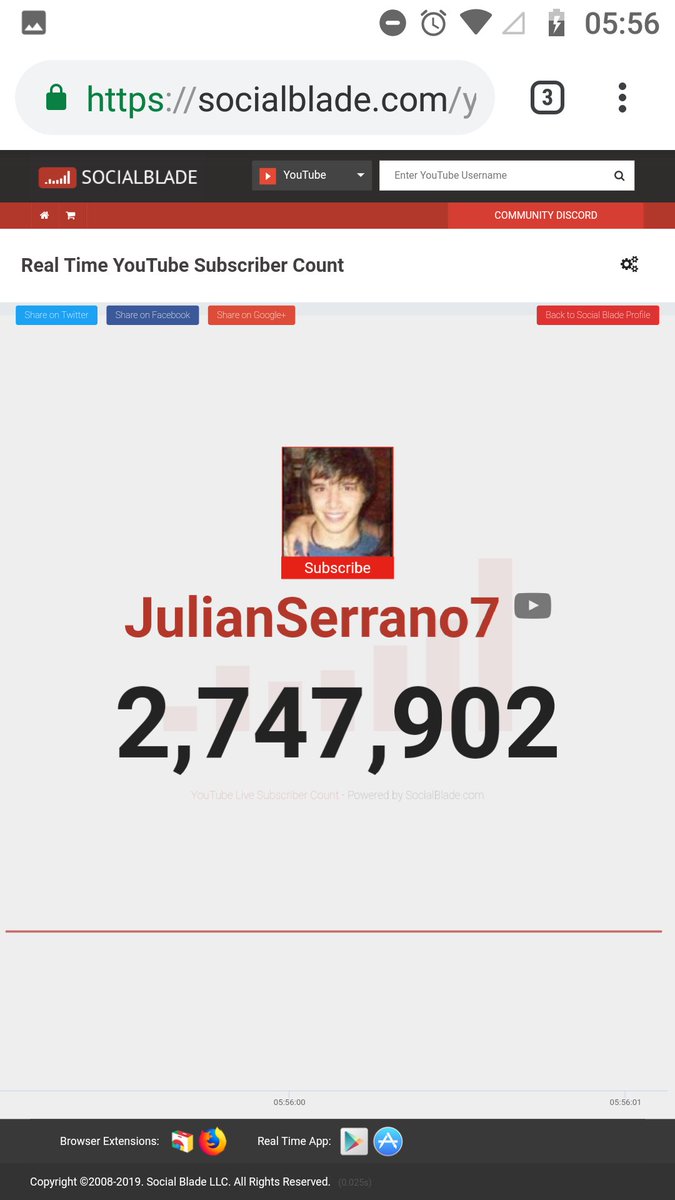 freddyvcp's tweet photo. Felicitaciones @DementeYT! Por esa carrera a los #3milllonesddl ya pasó en suscriptores a @JulianSerrano01
Increíble el pibe que veía videos de Julian Serrano ahora tiene más suscriptores que él.
#ArribaDemente
#ProyectoDemente
@ZahadyZunny https://t.co/gqaUUpPF9J