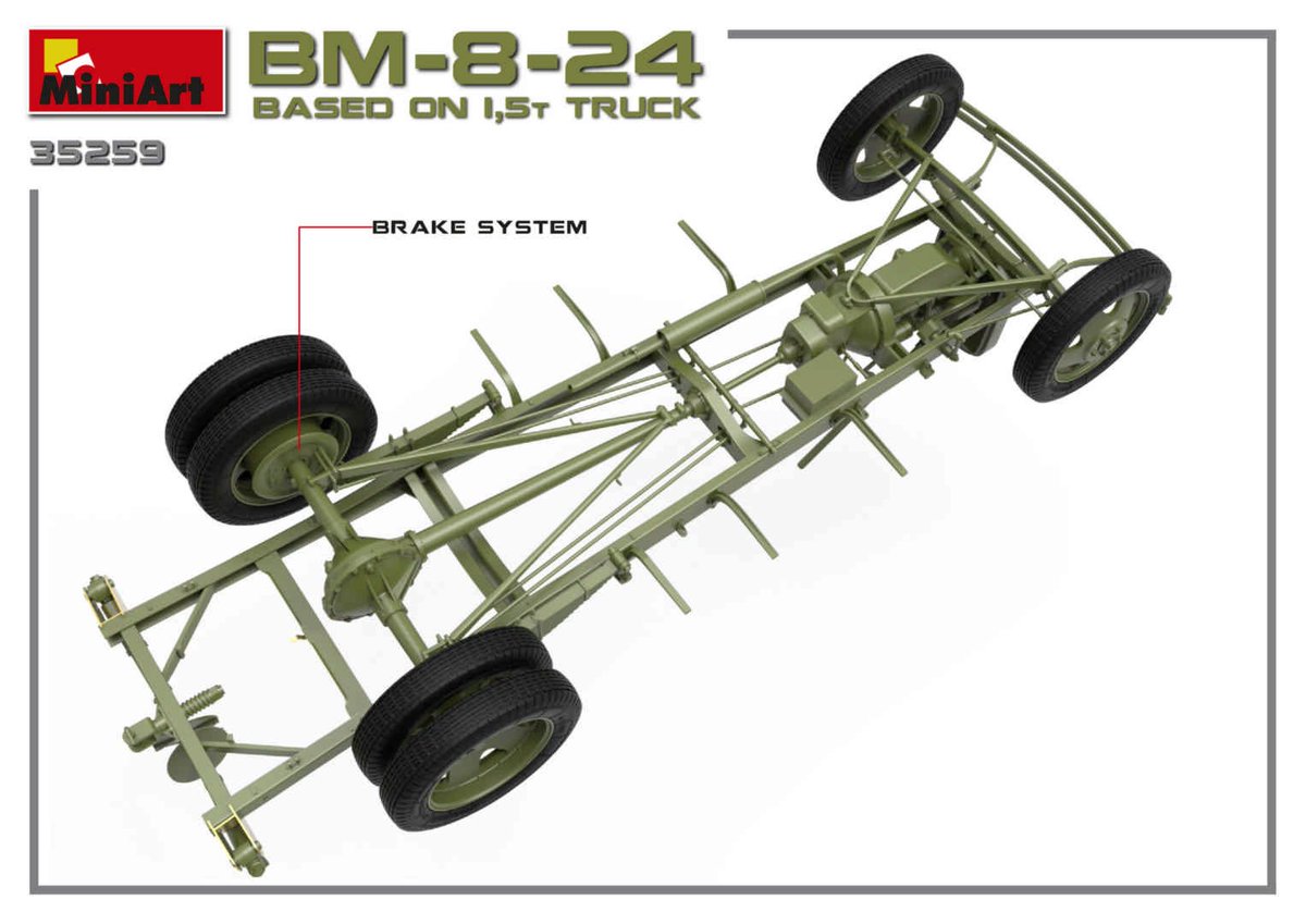MiniArt_Models's tweet photo. New #MiniArt's Kit in Progress: 
35259 BM-8-24 BASED ON 1,5t TRUCK
https://t.co/yQb50uTUaw https://t.co/UPVbOOMHG6