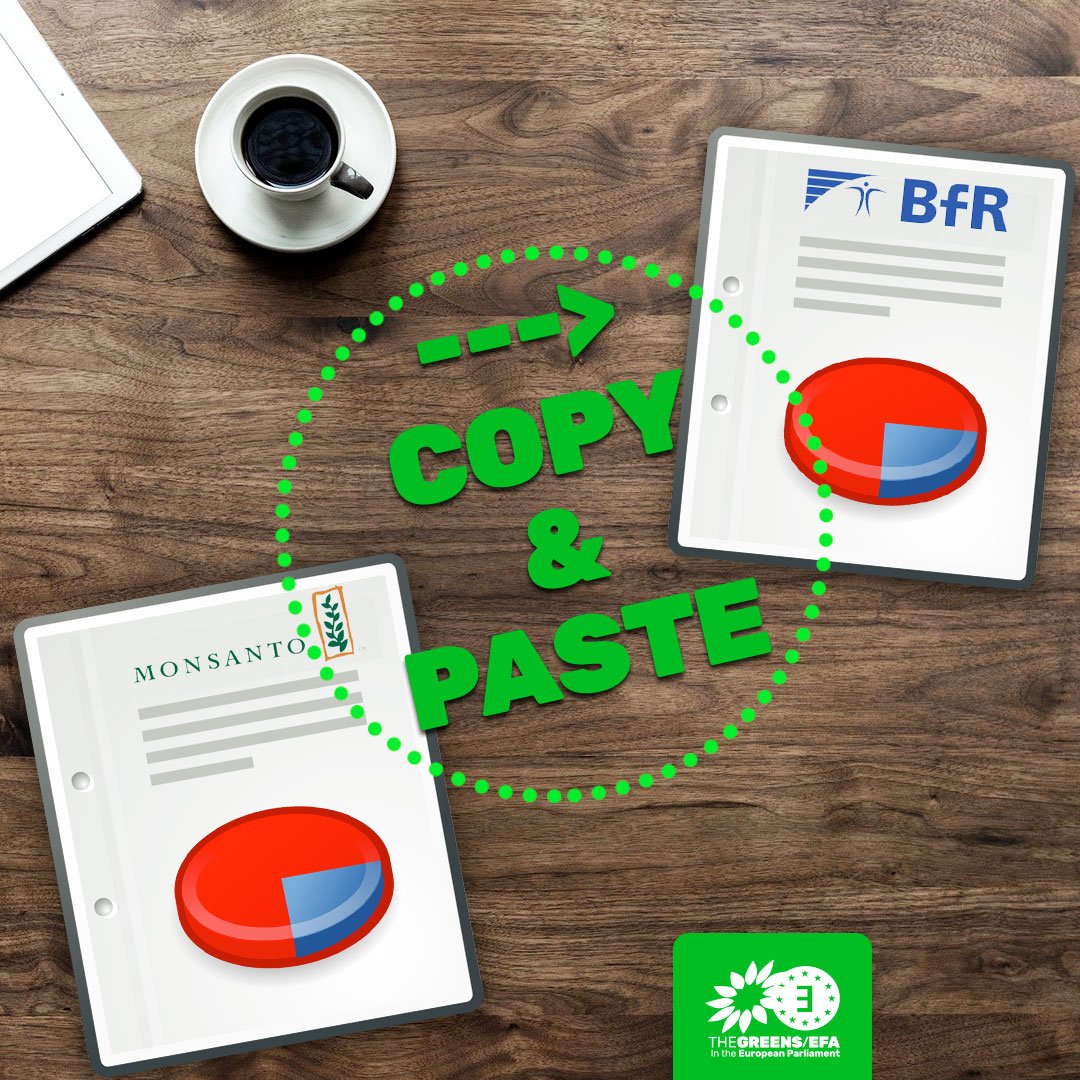 GreensEFA's tweet photo. Remember the #glyphosate #copypaste scandal?
New study reveals over 50% plagiarism on scientific studies in EU Renewal Assessment Report 😱
We hope MEPs will heed public demand and vote for increased #transparency in tomorrow's #COMPEST vote!
📖👉🏼https://t.co/hpTmrsX3vo https://t.co/XvpwFRuUMc