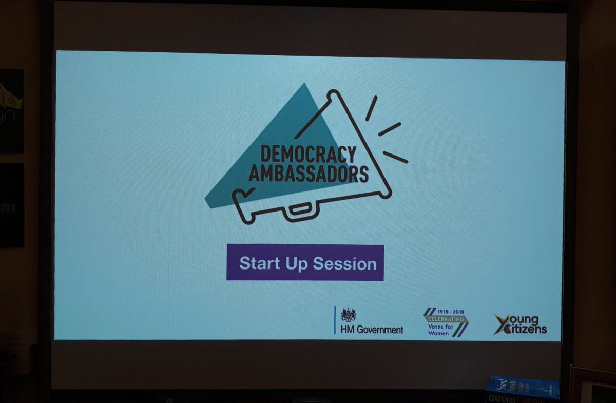 We are at Manor Croft Academy delivering the Democracy Ambassadors Programme start up session to 24 pupils.