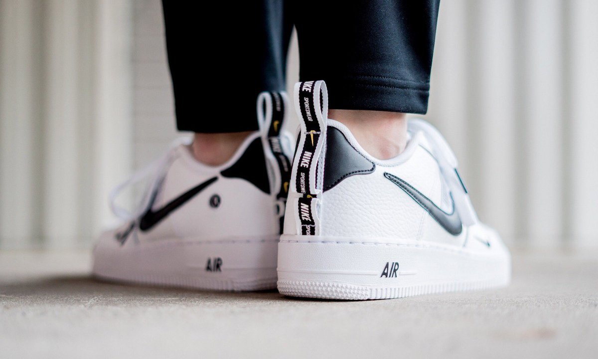 air force 1 lv8 utility on feet