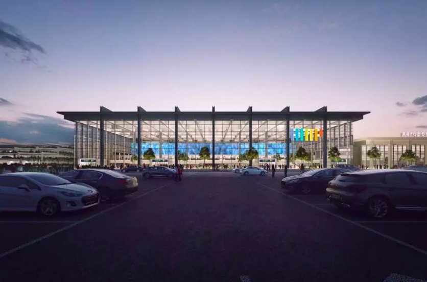 MadeMarseille's tweet image. Direct ✈️ A quelques minutes du début de la conférence de presse de @aeroportmp, on vous repasse les images du grand projet de transformation de l'aéroport Marseille Provence. 
A retrouver en détail et avec encore plus d'images dans notre article ➡️ urlz.fr/8EeH
