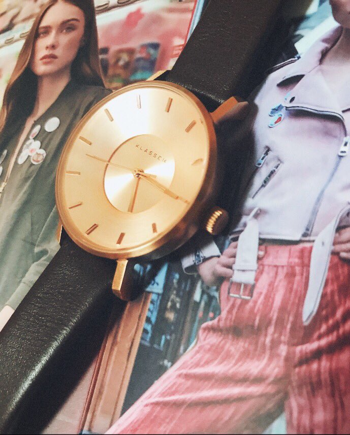 「KLASSE14 様より、素敵な時計を頂きました✨

https://t.co/」|梅涼/あなおと連載中のイラスト