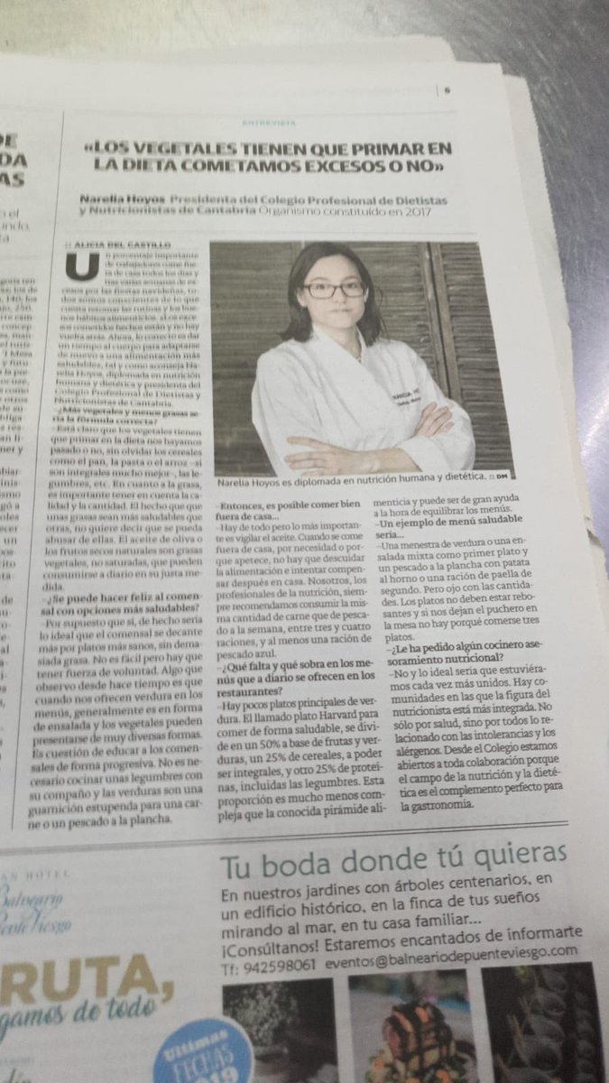 Entrevista del <a href="/dmontanes/">eldiariomontanes.es</a> a nuestra presidenta Narelia Hoyos.