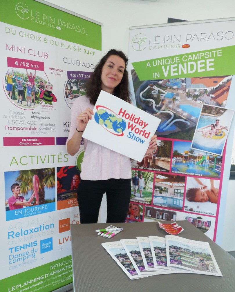 SALON HOLIDAY WORLD SHOW - DUBLIN 
Le Pin Parasol en Irlande x2 !
2 fois plus de plaisir à échanger avec vous !
Venez rencontrer Stéphanie au salon Holiday World Show de Dublin du Vendredi 25 au Dimanche 27 Janvier, stand Q4 ! 
Rendez-vous stand Q4!
ow.ly/R8VG30n7NA7