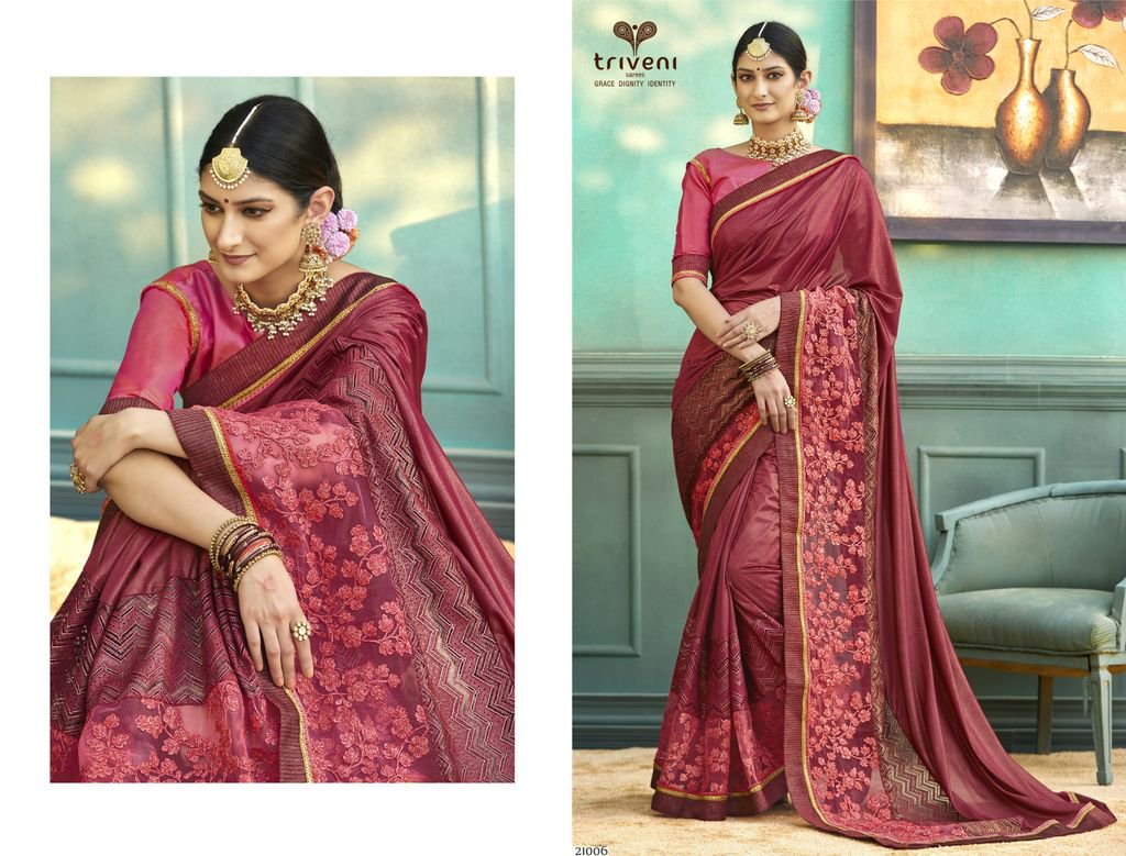 trivenisaree's tweet photo. For the leading ladies of this era, Triveni attempts to drape them in most mesmerizing &amp; authentic Indian Garment - the saree.

Launching a new collection of 8 sarees, KEESHTY - in Lycra fabric coupled with Russel net &amp; beads' embroideries to form a designer drape. https://t.co/3acOhdFjd6