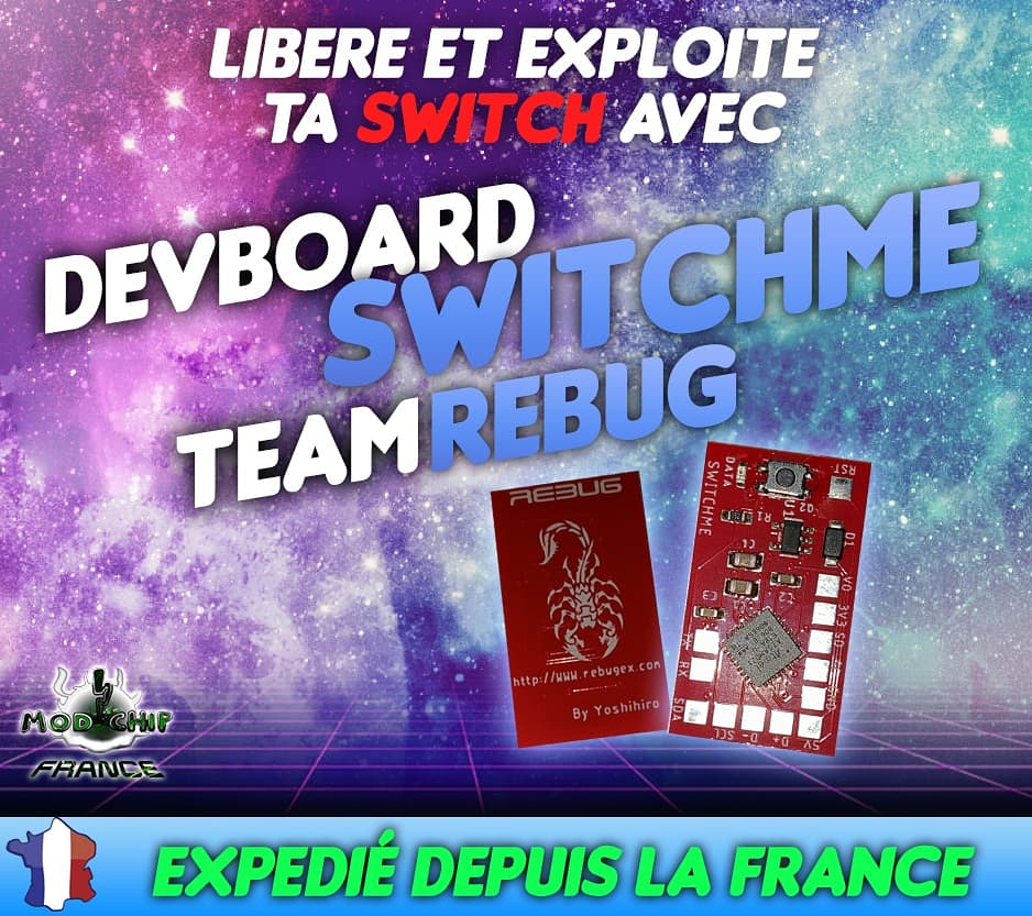 ModchipFrance's tweet photo. #modchipfrance est revendeur officiel et installateur du #SwitchMe de la Team #rebug by @Yoshi69095954
⚠️ Uniquement pour console compatible.
https://t.co/vM6fWfRgcl
@Mathieulh @Reisyukaku @MaxConsoleTweet @ModConsoles
#installation #devboard #Switch https://t.co/8kzLJKOaU5