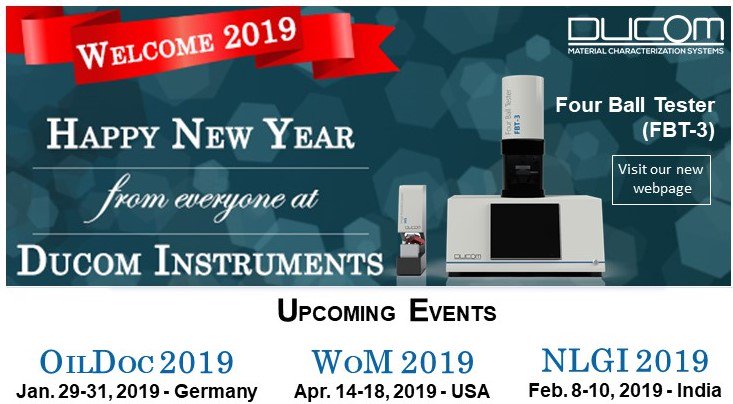 DucomTribos's tweet photo. #tribology 2019. Visit our new webpage. #FBT #newdesign 
https://t.co/VRUMtZV2ob https://t.co/WQLg6e4e9g