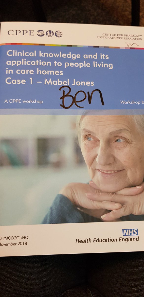 bengarner999's tweet image. Delivering a session for  @CPPEcarehomes on COPD management in care homes this morning, looking forward to seeing how #cppemabeljones gets on!