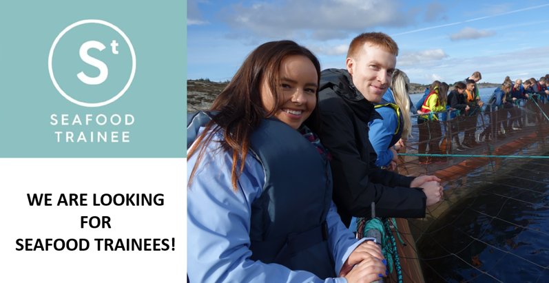 NCESeafood's tweet photo. Are you our new Seafood Trainee? Check out the positions and apply before 1. March 2019!
@LeroySeafood @TheGriegGroup @Cargill  @Seafood_Norway https://t.co/FBZsvnl3UK https://t.co/ZcR9wVrfaZ