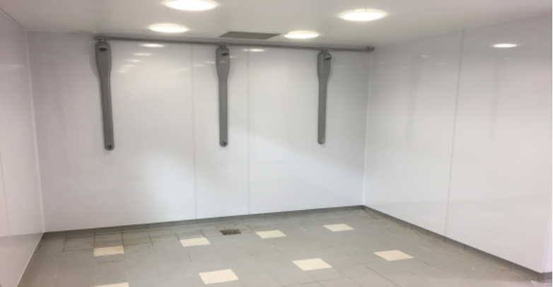 Refurbishment works have been completed on a swimming pool and shower area for the University of Edinburgh, by the CHC Team, based in Scotland. Great work guys #CHCTeam #teamwork