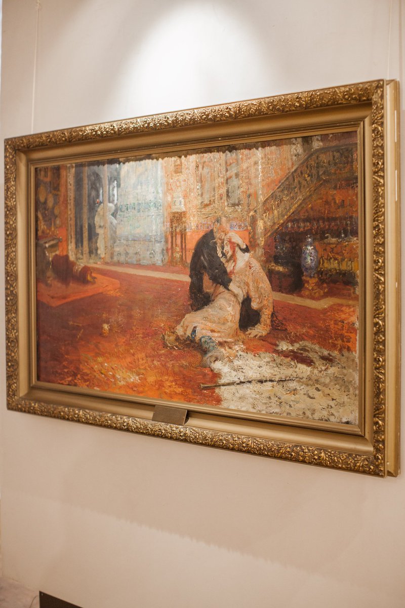 До окончания работы выставки «Иван Крамской. В кругу товарищей» осталось 5 дней. Успейте посетить!

#Музейакадемиихудожеств #Репин #выставка #живопись #искусство