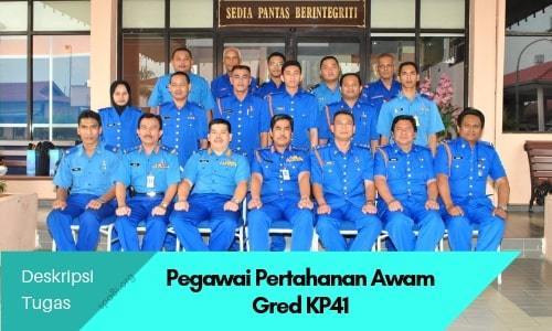 Pegawai pertahanan awam gred kp41