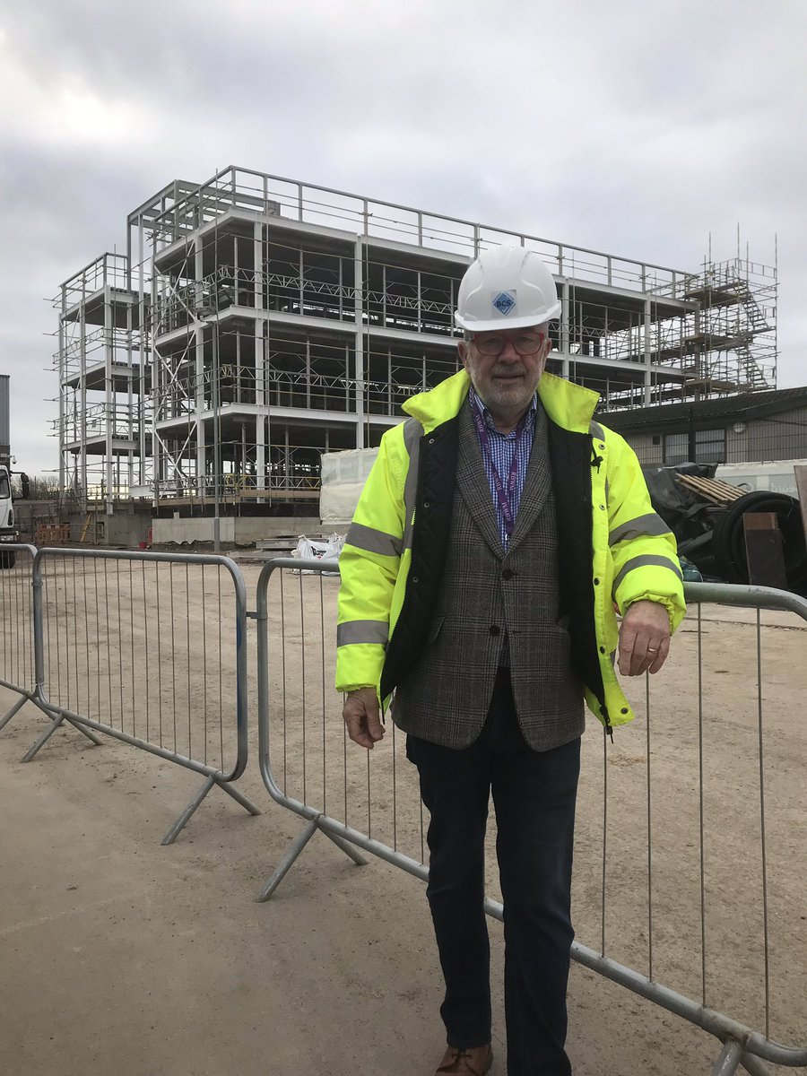 I am spendings day with Building Control. . This is the new building at Furze Platt school. Investing in our children’s future