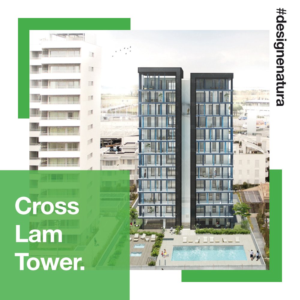 105 tonnellate di abete daranno vita nella prossima estate a 14 piani e 28 appartamenti a Jesolo, componendo il grattacielo green più alto del mondo, con ben 47 metri! 😲🌳

Scoprite di più su questo progetto all'interno del seguente articolo 👉 bit.ly/CrossLamTowerJ…