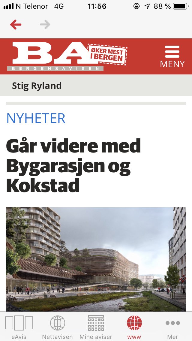 Sentrumsalternativet for en byarena i Bergen lever videre. Bra! #bergenskonferansen