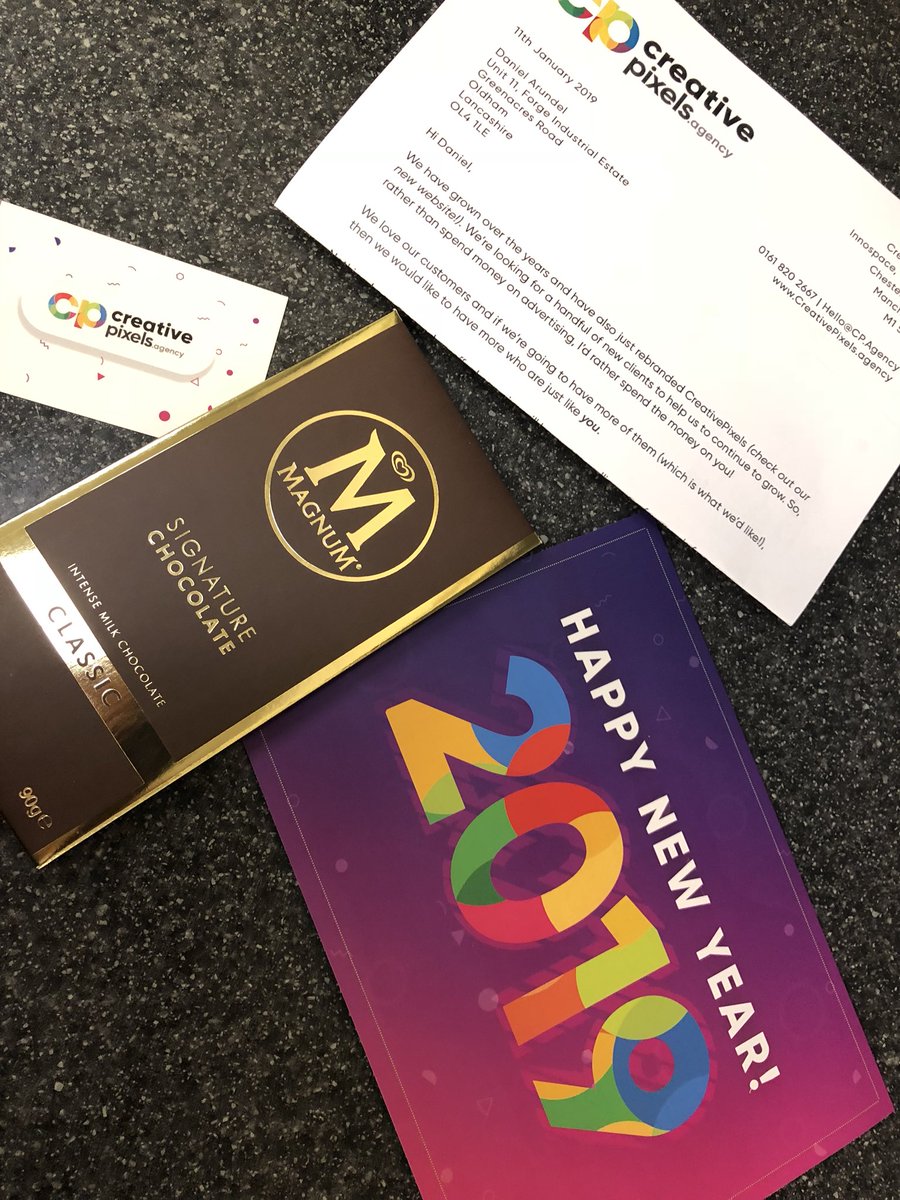 DanielArundel's tweet photo. Thanks very much for the goodies @HazIqbalUK @CPAgencyUK will catch up soon !!! https://t.co/M5EWGWbEwB