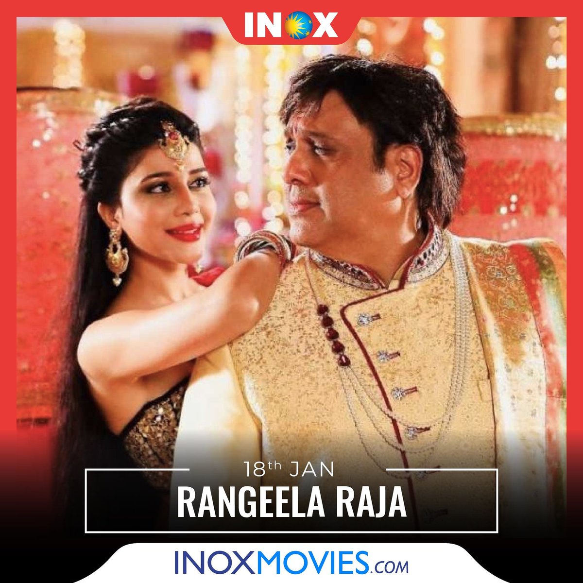 #RangeelaRaja releasing this #Friday .... @govindaahuja21 @NihalaniPahlaj 
#RangeelaRajaOnJan18
#3DaysToRangeelaRaja