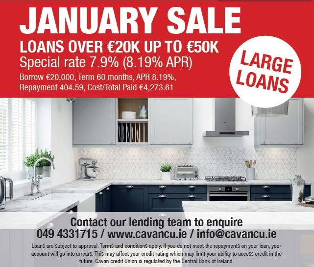 CavanCU's tweet image. Check out our website for more information on the January Large Loan Sale! 
#Cavancu #LargeLoans #Lending

cavancu.ie/promotional-lo…
