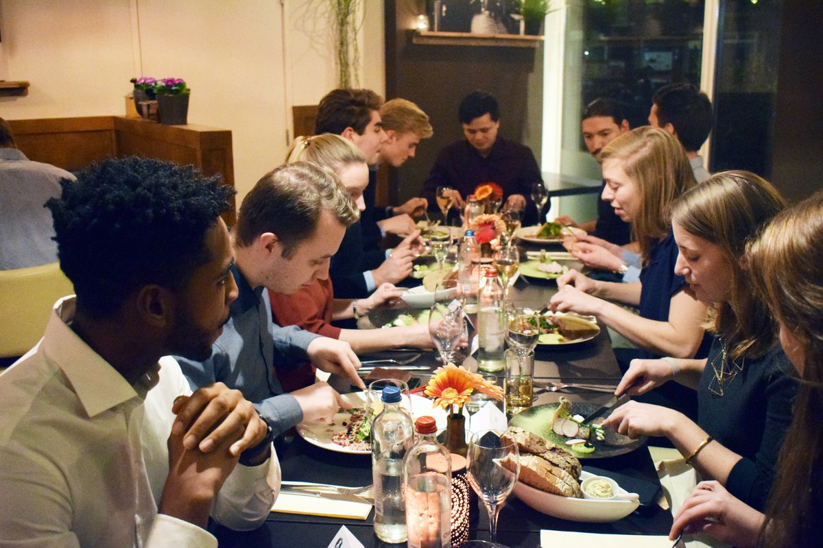 WISVCH's tweet photo. Yesterday we held our annual company dinner with @CapgeminiNL @ingnl and @Shell_Nederland. Thank you to everyone for participating! We hope you enjoyed the dinner and talking with the companies. See you next time! https://t.co/YcI2VhLsP0