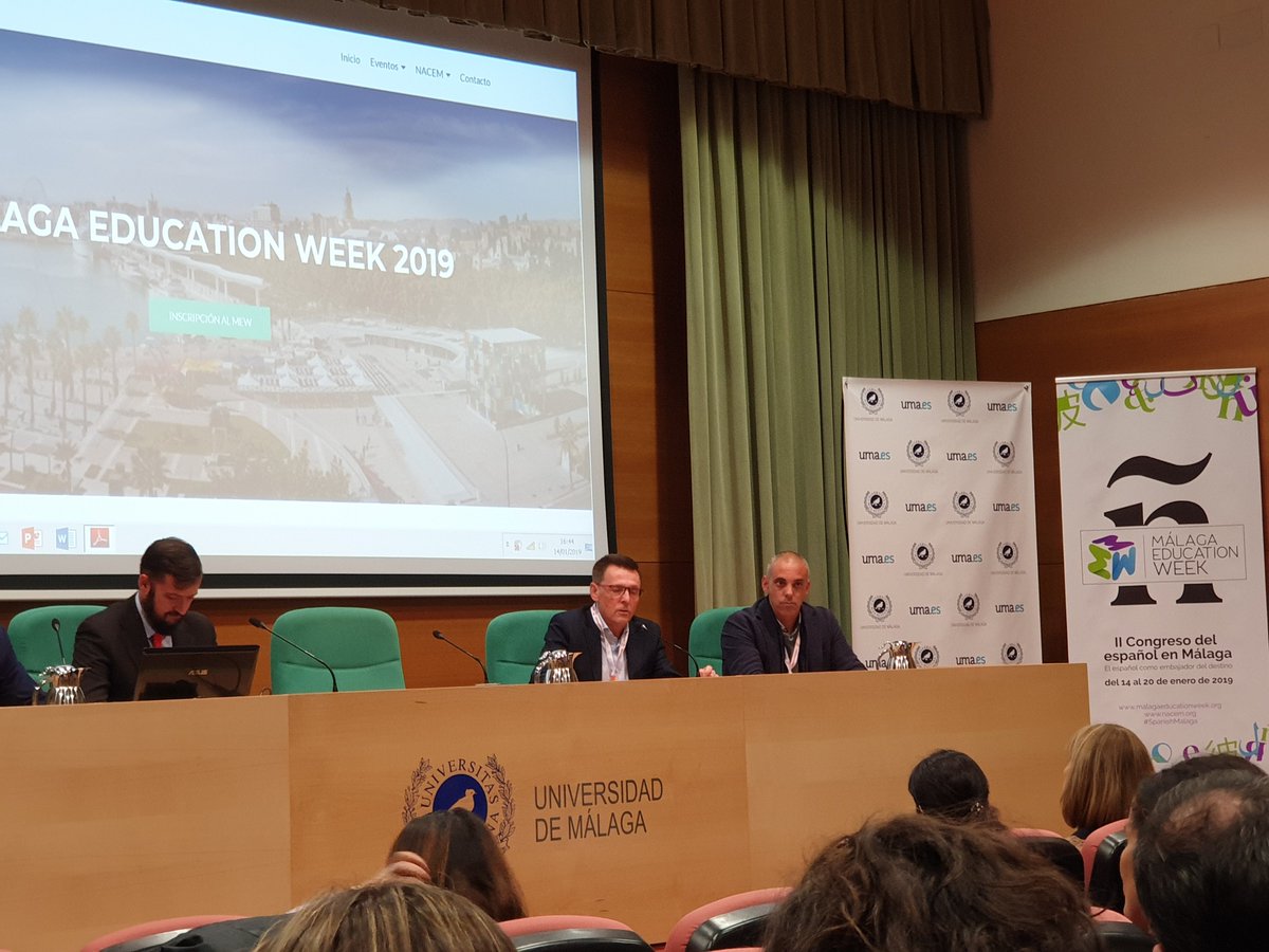 federacionele's tweet photo. Ayer dió comienzo la Málaga Education Week, la Semana de español, en relación con el Turismo Idiomático, que durará hasta el próximo día 20 de enero.
#FEDELE #spanishinspain #studyspanishinspain #malagaeducationweek #estudiarespañolenespaña #españolenespaña https://t.co/3MWeGfgVgd
