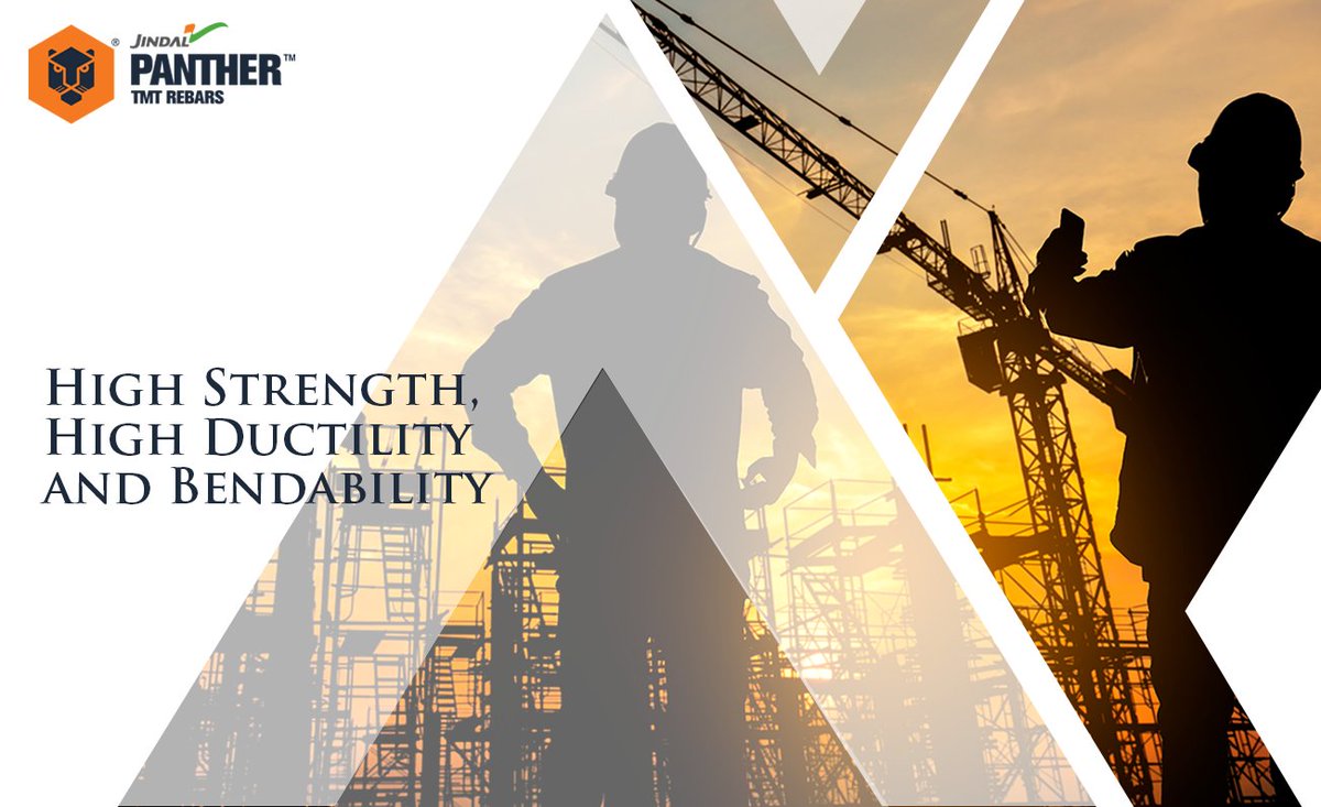 JindalPanther's tweet photo. What are the 3 things that make TMT Rebars by @JindalPanther an obvious choice? #MakingSteel #BuildingIndia https://t.co/TaWzEE3Nzz