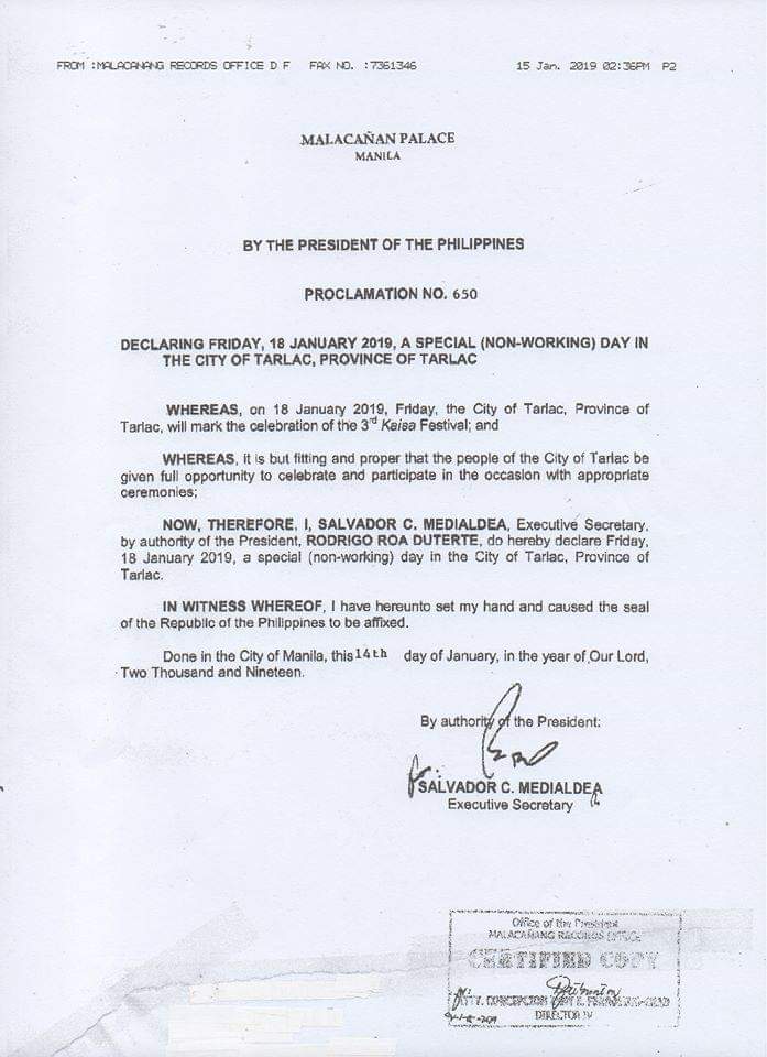 TSUSSCOfficial's tweet photo. No classes on Friday, January 18.2019

#TSUSSC https://t.co/e56xFNH2k6