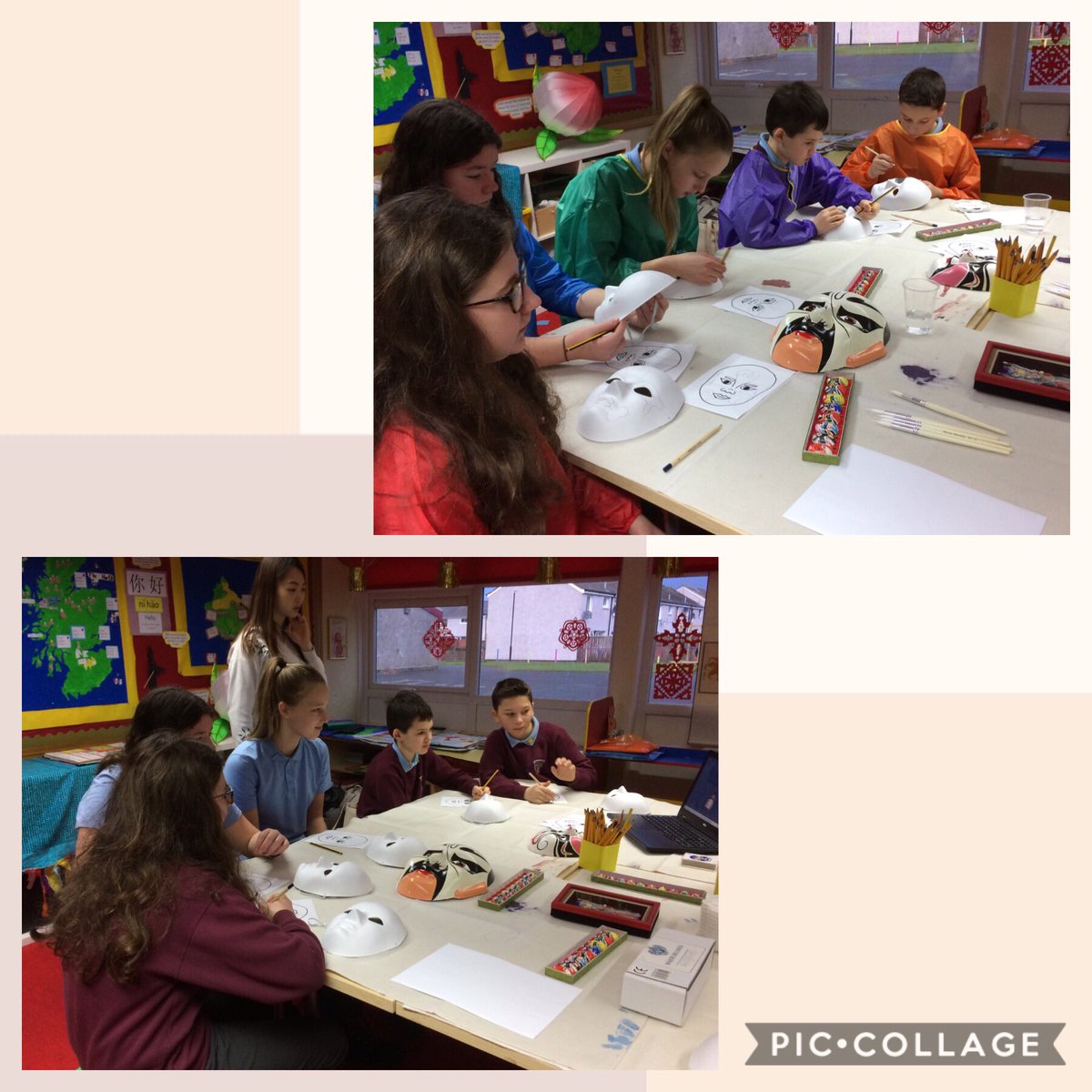 Our Primary 6/7 class have enjoyed an excellent morning of experiences as part of their Mandarin learning  <a href="/StirlingConfuc2/">Stirling Confucius Classrooms</a>! Chinese cooking, filming and craft! #Stirlingloveslearning Thank you for having us. @BraeheadP
