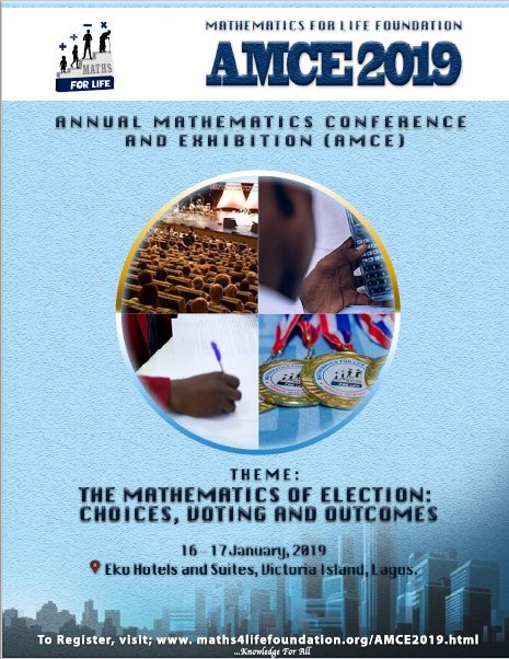 maths4lifengo's tweet image. Anticipate!!! #knowledgeforall #maths4life #mathsconference #AMCE2019 #NMT2019 #NEC2019 #makingadifference #Lagos #EkoHotel #Jan16 #Jan17