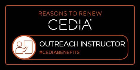 "I decided to become a CEDIA Outreach Instructor and CEDIA Accredited Presenter. In 2018, CEDIA has given me the opportunity to provide client consultations at the London Homebuilding &amp; Renovating Show." - Mike Ranpura, Smart Life AV. Become a COI: buff.ly/2VB55ko