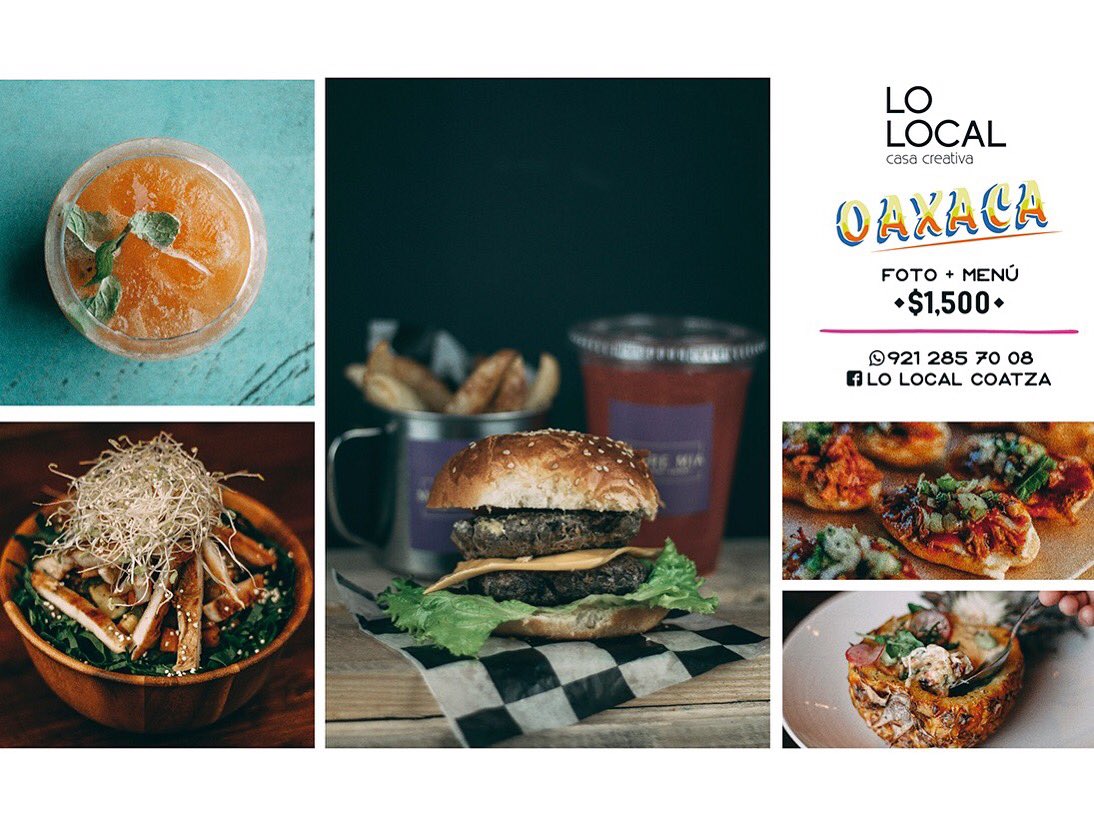 lolocalmx's tweet photo. #LoLocalOaxaca 🌺🌼
¿Tienes un negocio de comida?
o conoces a alguien que se preocupe por nuestra alimentación en la Tierra del Mezcal
¡Chécate esta Promo! 📸🥗
✨Diseño de Menú con Fotografías $1500✨

*Aplican restricciones 
#PasaLaVoz📢
#BarrigaLlenaLoLocalContento🐷🐽 https://t.co/GSMUbFn2T9
