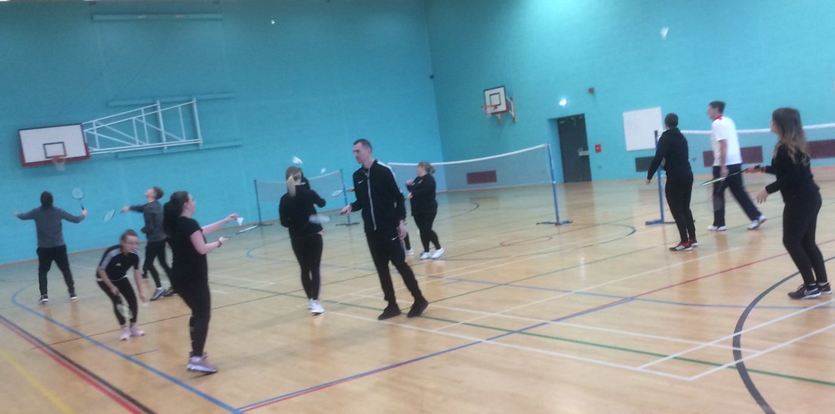 BE_Central's tweet photo. Thanks to @inspire_plus for training their apprentices with our Racket Pack Programme. 12 new trained activators ready to deliver and promote Badminton to more young people. #TheRacketPack https://t.co/uYMEF6a1X0