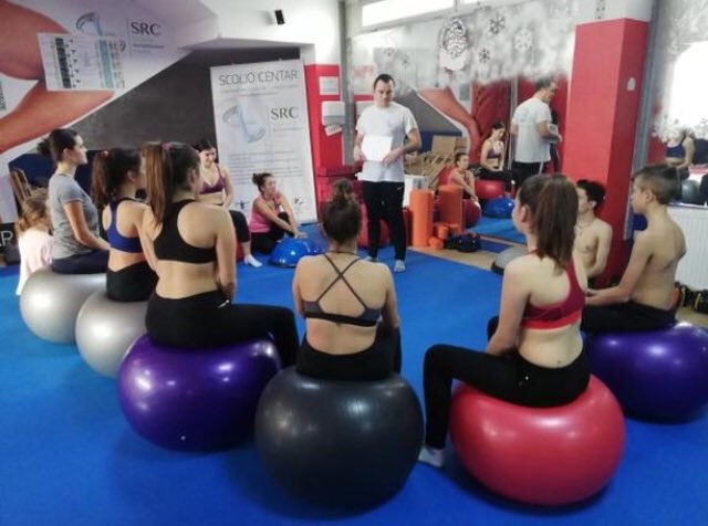 ScolioCentar's tweet image. Schroth kamp u Novom Sadu je u toku ☺️ #schrothmethod #scoliocentar