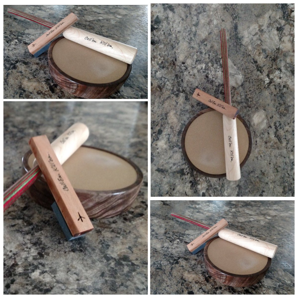 EOAraiza's tweet photo. Looking forward to trying this ceramic turkey call for 2019 Gobbler Season. It's a handmade custom call by T.L. Jones Custom Calls Greeneville, TN.
#finecraftmanship https://t.co/rsVboJmslZ