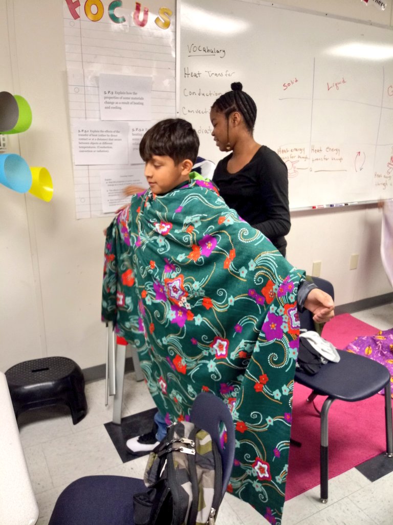 mcbride_edutech's tweet photo. Maybe we will discover a future seamstress through #pbl in science. Ss learning about heat energy by designing firefighter uniforms. #NCDLN @MrsThomasWHES @SMorrisey410 @Dolphinville #5thgradebrilliance #students2scholars https://t.co/lUyoMRllQU