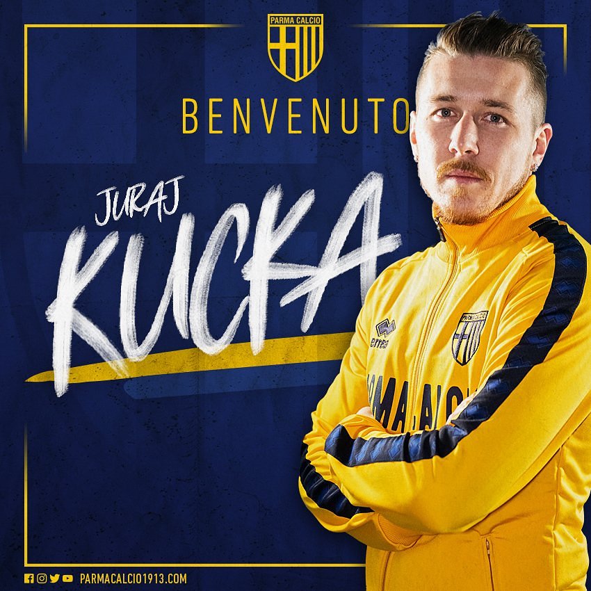 Resmi Kucka #87 Berseragam Parma
Mantan pemain Praha, Genoa dan Milan 'Juraj Kucka' (Slovakia, 26 Februari 1987) didatangkan dari Trabzonspor dengan kotrak durasi sampai 30.06.2022.
Welcome #Kucka! ๐ช๐ป๐๐
#ChinoisiAmo #DifendiamolA