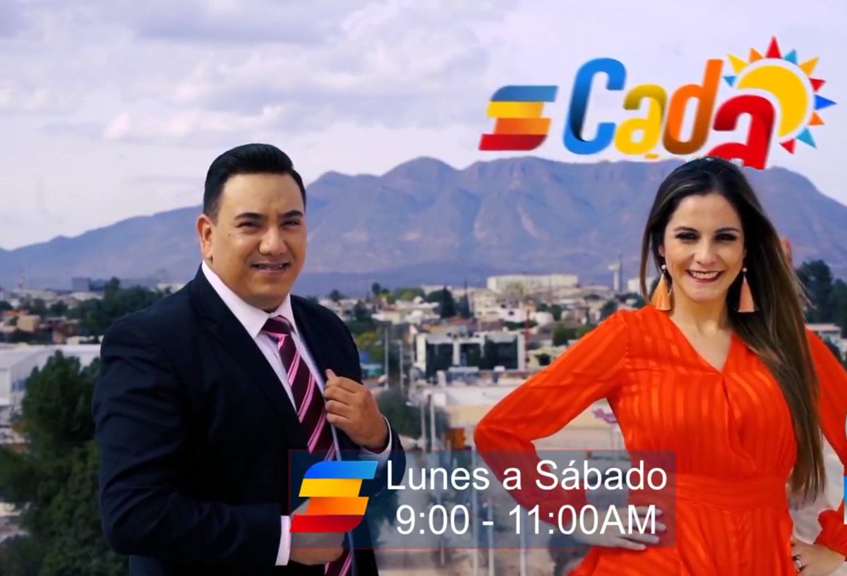 TeleSaltillo's tweet photo. #EnVivo Gracias por acompañarnos en @CadaManana   con @dey_ventura y Alex Valdez. Siga de cerca nuestra programación https://t.co/N1EzKfy2R7 https://t.co/dYOYKG3yGm