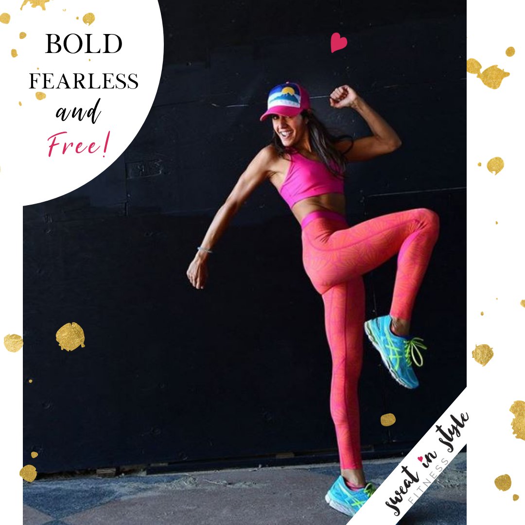 SWEATinSTYLEFIT's tweet photo. 🌈Be Bold, Fearless And Free!🦄🤸
📷 The SKINS Graphic Sunfeather Koi print Link: .link: https://t.co/eFr0f88fC0
.
#SweatinStyleFitness #FitnessMotivation #FitnessFashion #motivationalquotes  #fitspiration  #girlswholift #loveyourself #workoutmotivation #loveyourbody #positvemind https://t.co/9skyH2rCUN