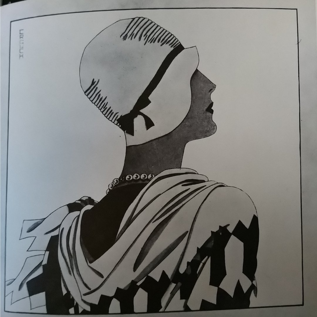 charlestondanc2's tweet photo. 1920s fashion illustration. That classic 1920s cloche hat profile.
#classicprofile #1920sstyle #hats #clochehat https://t.co/iu11UHiZvj