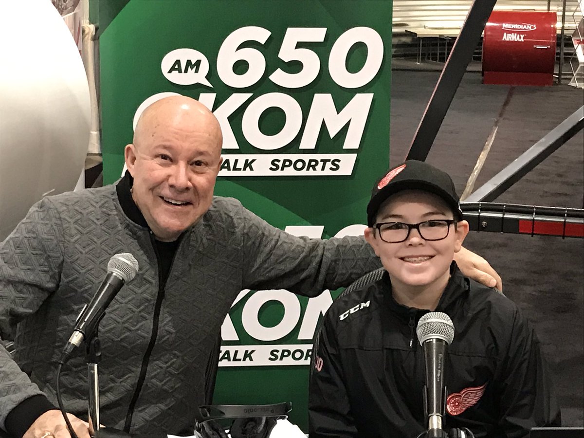 quantumagrology's tweet photo. Thanks to @JohnGormleyShow for taking time to talk to my son this morning.  Definitely future #angryGormleylistener, maybe #futurehost https://t.co/T9A3aUledr
