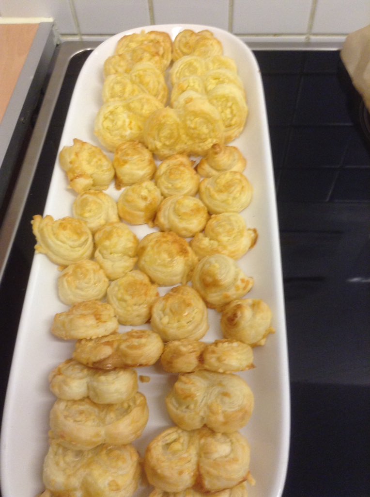 After School Club trying cheese pinwheels, today.
Eaten very quickly!!