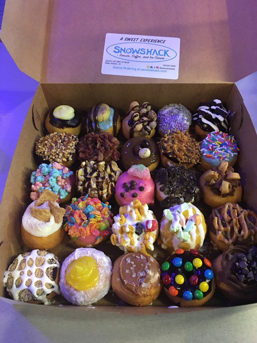asnowshack's tweet photo. Sweet 16 for $12! @asnowshack
#minidonuts #snowshack https://t.co/5bT1VYDFOV