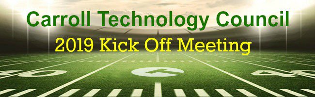 Carroll Tech Council (@carrolltech) on Twitter photo 2019 Kick-off meeting Jan. 17th at <a href="/CMC_Carroll_MD/">CMC Carroll County</a> Register today!
carrolltechcouncil.org/event/2019-kic… 2019 Kick-off meeting Jan. 17th at <a href="/CMC_Carroll_MD/">CMC Carroll County</a> Register today!
carrolltechcouncil.org/event/2019-kic…