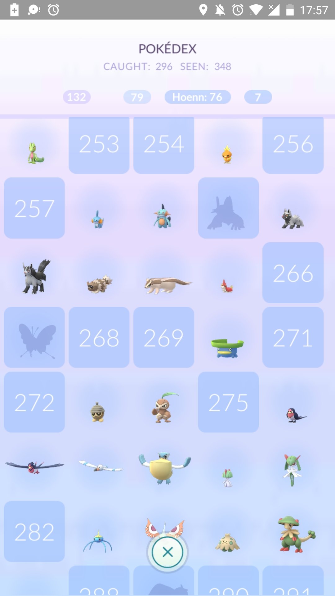 Dacian171607 on X: This is my #Hoenn #pokedex before the event