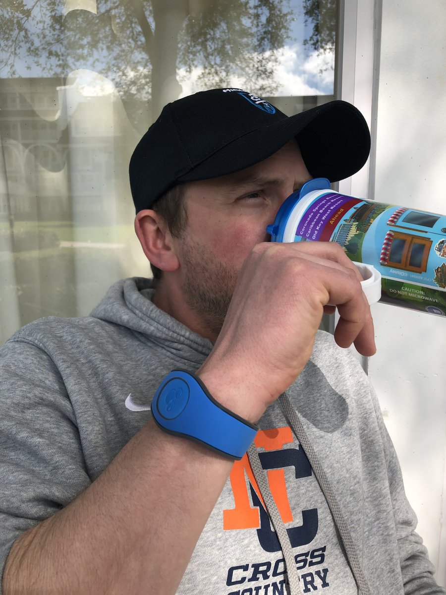 DisneyDad84's tweet photo. Took a #DVC tour. The wife wants to buy some #Disney #Vacation Club Points. That’s not soda in this mug. https://t.co/dVAMHWVf8g