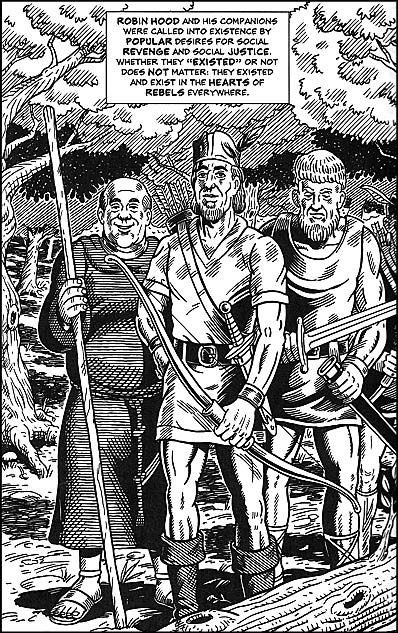 AdAstraComics's tweet photo. A unique entry into our #SJComix365 series: “Robin Hood: People’s Outlaw and Forest Hero” was released in 2011 by PM Press with Illustrations by Chris Hutchinson and editing by Paul Buhle. #robinhood #outlaws #takefromtherichgivetothepoor #graphicguide #foresthero https://t.co/AjPHvjBTEd