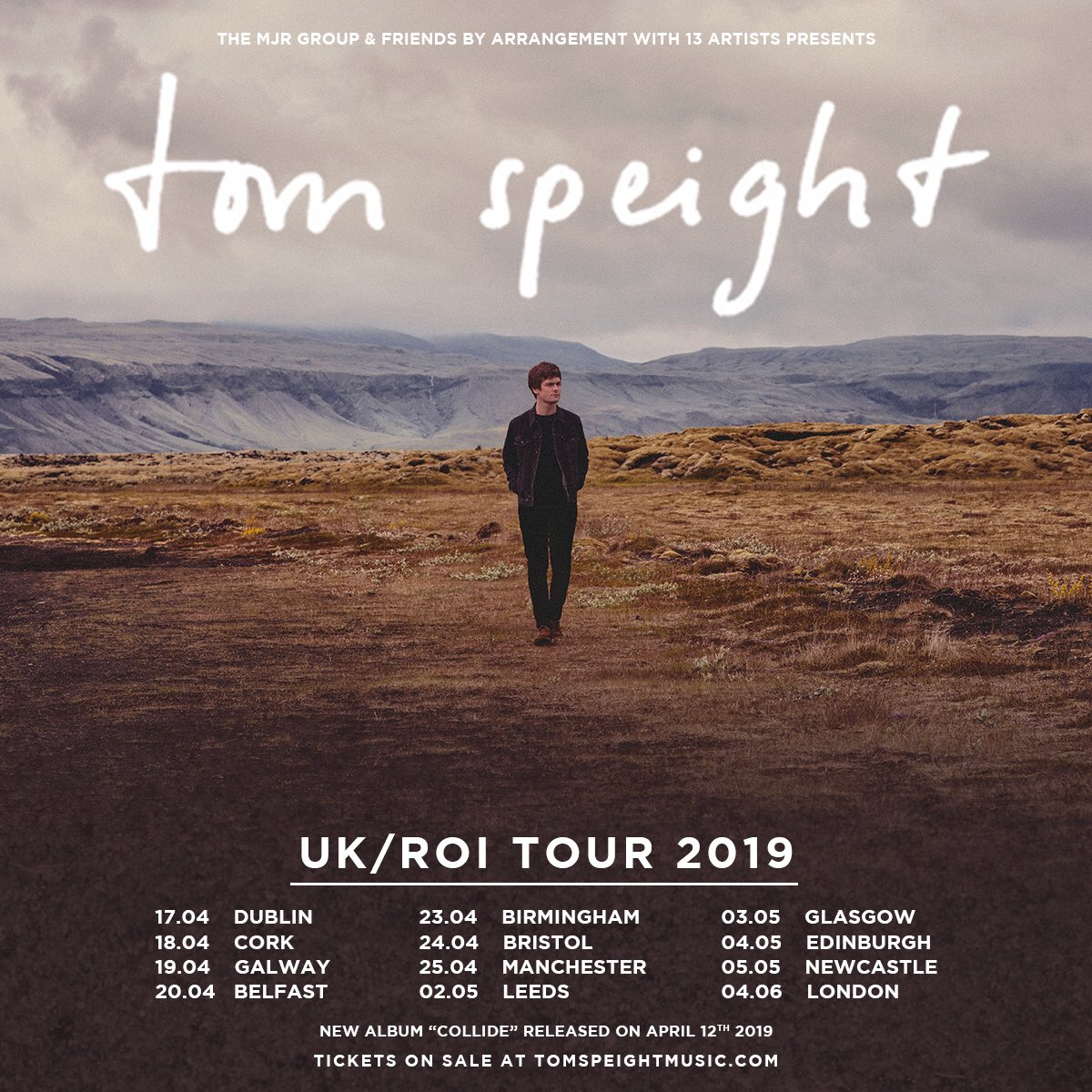 TomSpeightMusic's tweet photo. Can’t wait to hit the road with the band in April! Over 50% of the tour is sold!! Please make sure you get your ticket before they go...I’ll be announcing the headline European dates very soon 💙 can’t wait to see everyone’s faces 🙌🙏 x 

Ticket link - https://t.co/S0rPnzBhN8 https://t.co/jH3K1NuYCF
